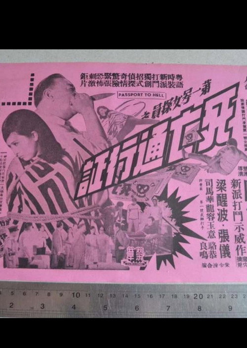 第一號女探員之死亡通行証 封面