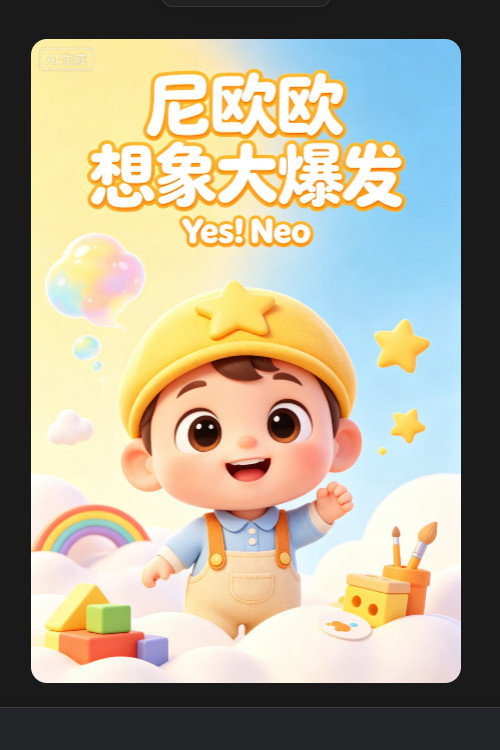 尼欧欧想象大爆发 封面