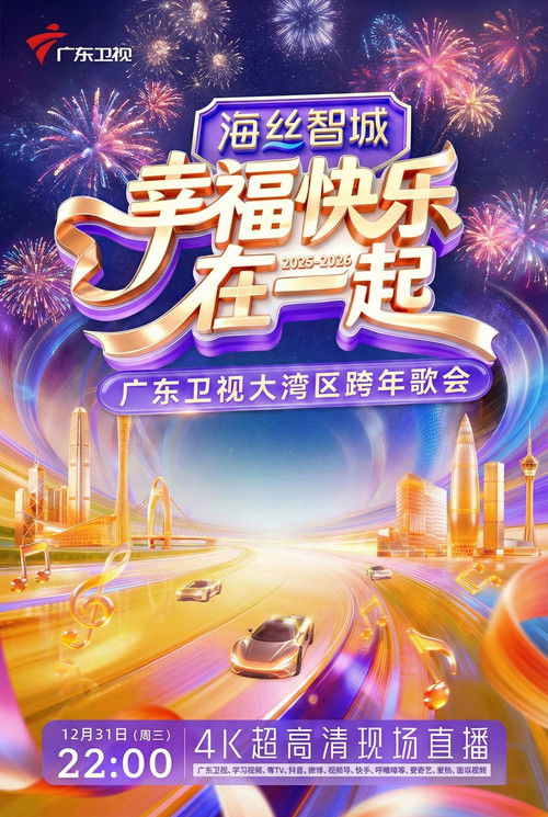 幸福快乐在一起——2026广东卫视大湾区跨年歌会 封面