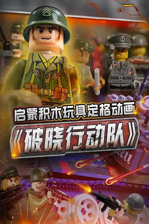 启蒙积木玩具定格动画:破晓行动队 封面