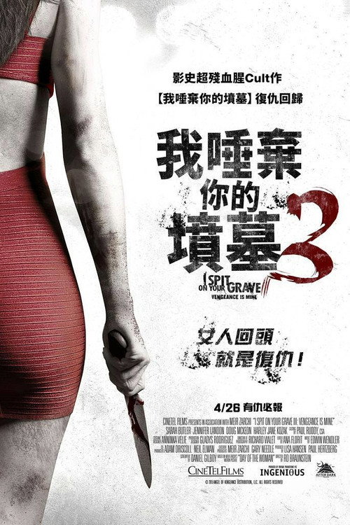 我唾弃你的坟墓3:复仇在我 封面
