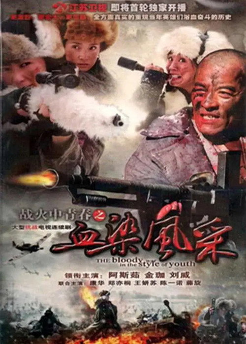 战火中青春之血染风采 封面