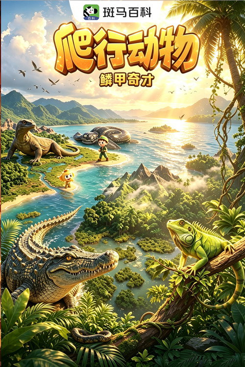 自然万象—爬行动物 封面