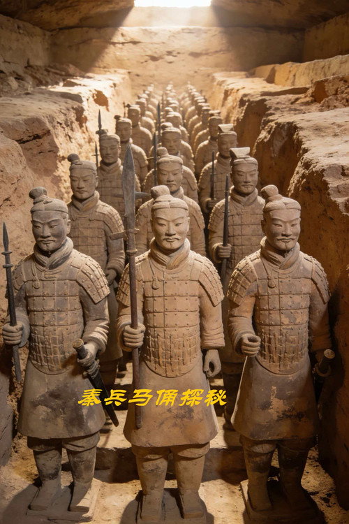 秦兵马俑探秘 封面