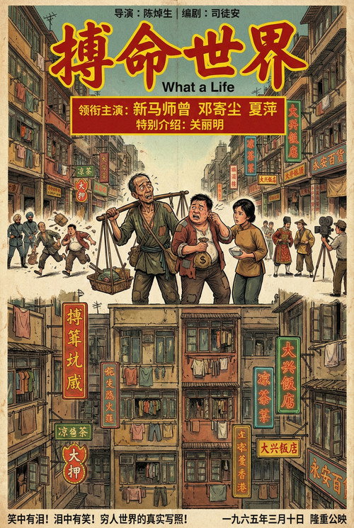 搏命世界 封面