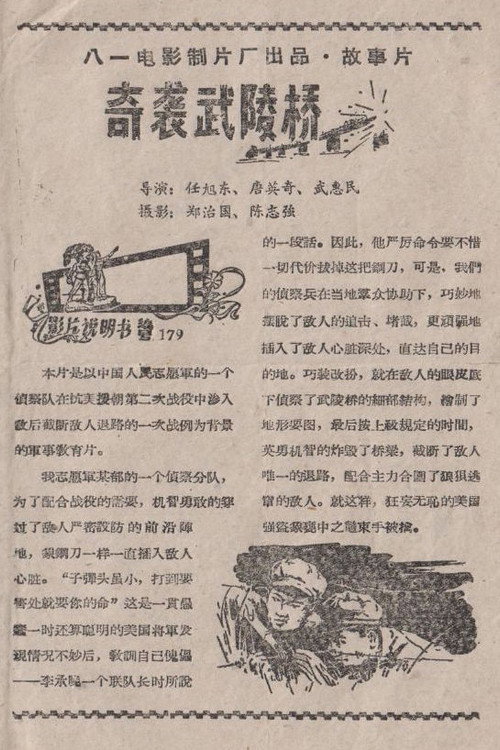 奇袭武陵桥 封面