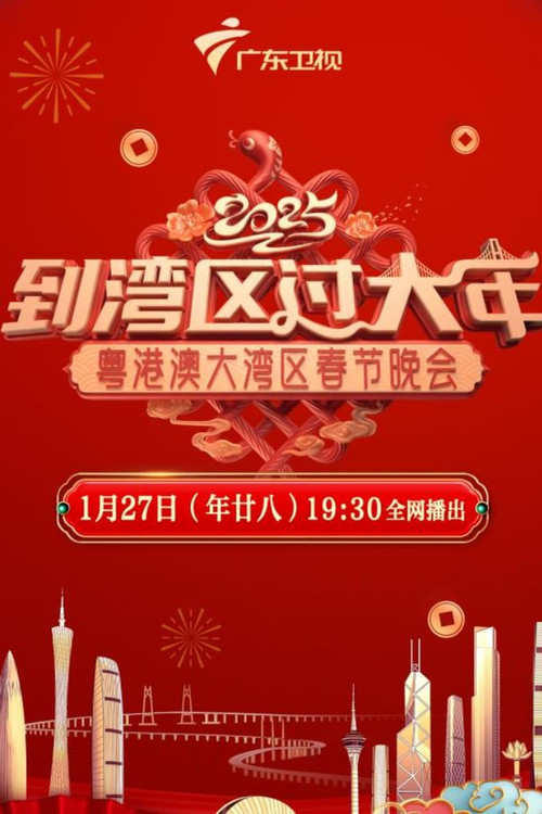 到湾区过大年——2025蛇年粤港澳大湾区春节晚会 封面
