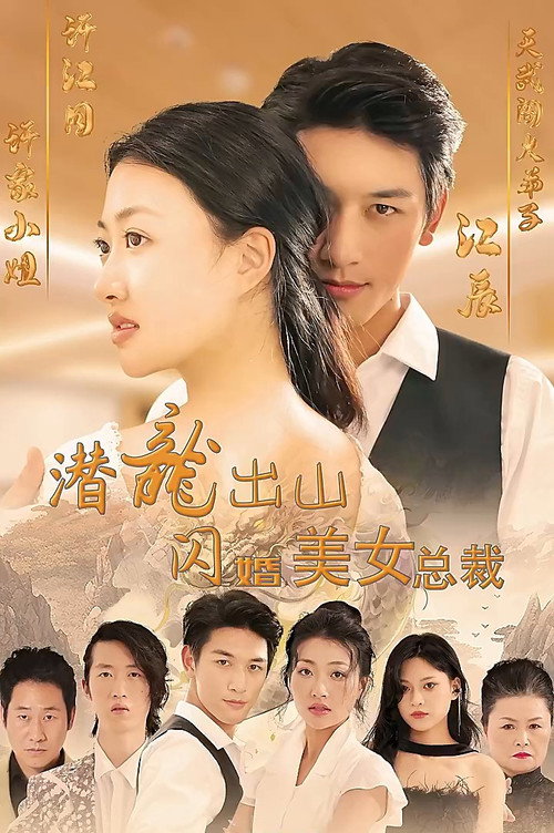 潜龙出山，闪婚美女总裁 封面