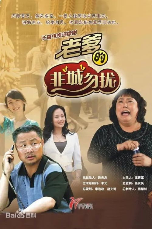 老爹的非城勿扰 封面