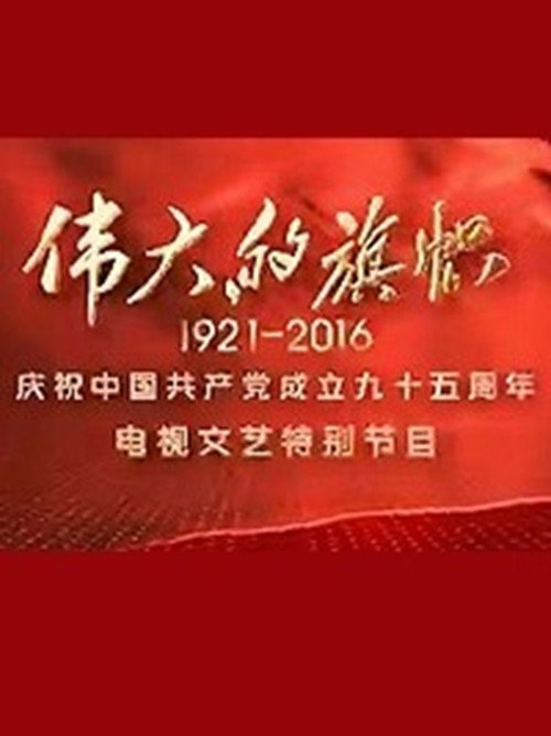 伟大的旗帜——庆祝中国共产党成立九十五周年电视文艺特别节目 封面