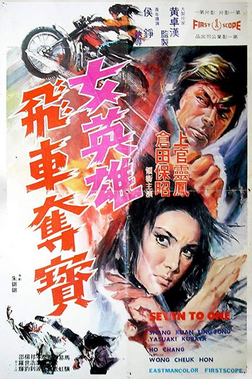 女英雄飞车夺宝 封面