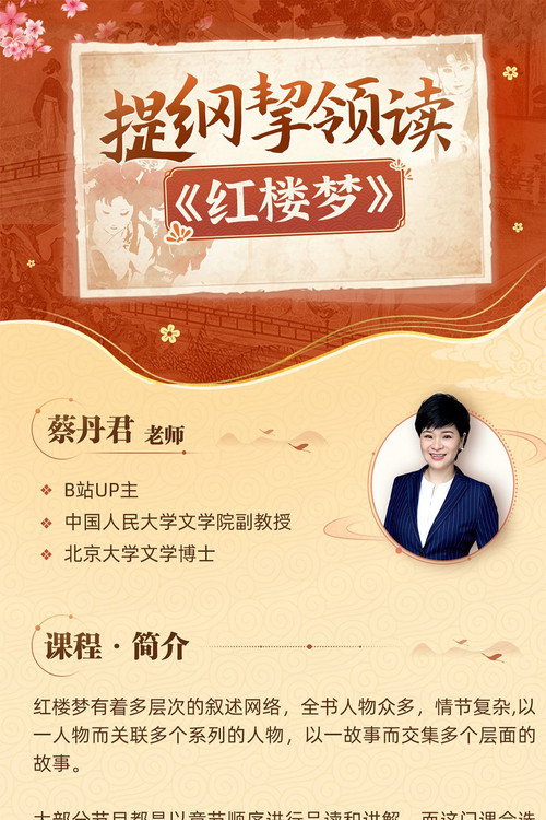 提纲挈领读红楼梦 封面