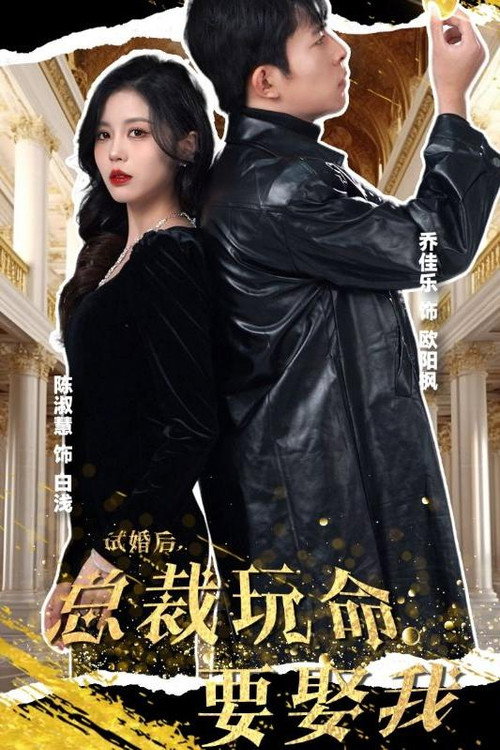 试婚后，总裁玩命要娶我 封面