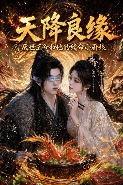 天降良缘:厌世王爷和他的续命小厨娘 封面