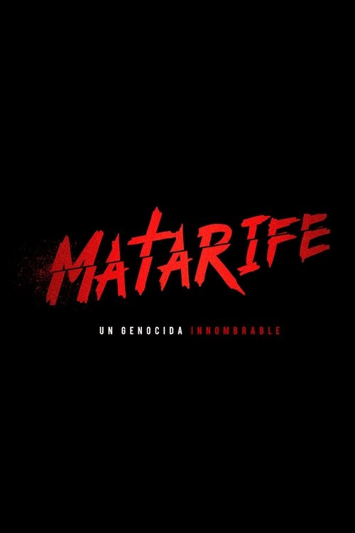 MATARIFE: Un genocida innombrable 封面