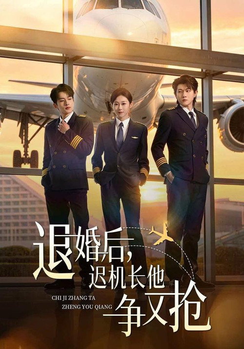 退婚后,迟机长他争又抢 封面