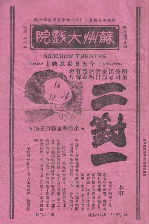 二对一 封面