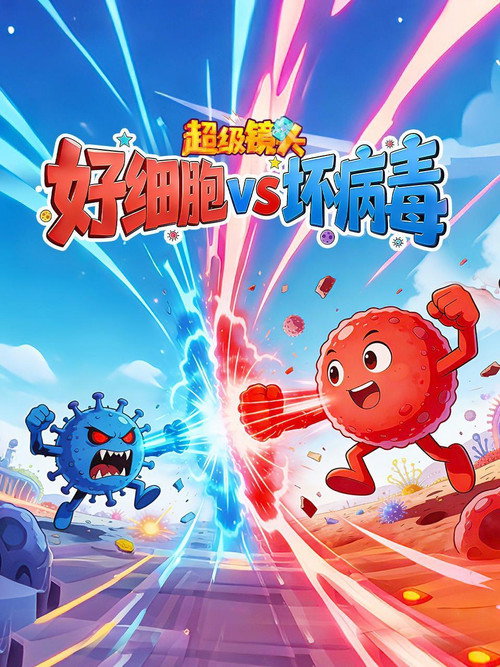 超级镜头好细胞vs坏病毒 封面