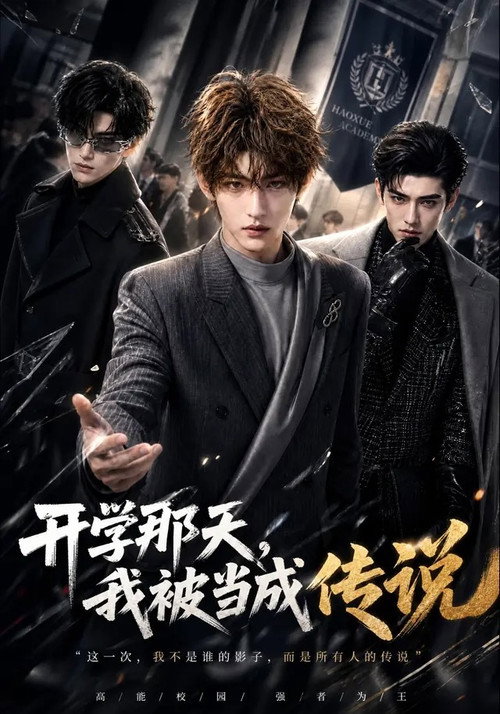 开学那天,我被当成传说 封面