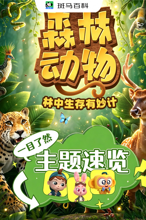 自然万象—森林动物 封面