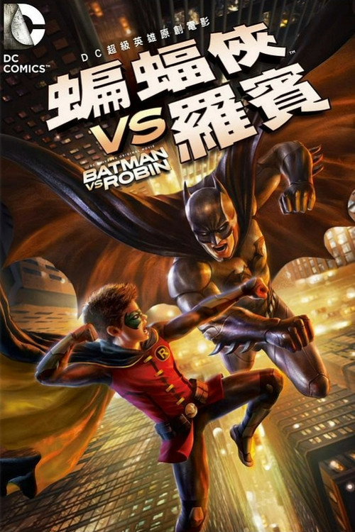 蝙蝠侠大战罗宾 封面