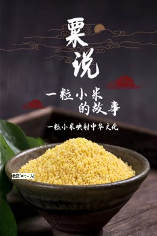 粟说——一粒小米的故事 封面