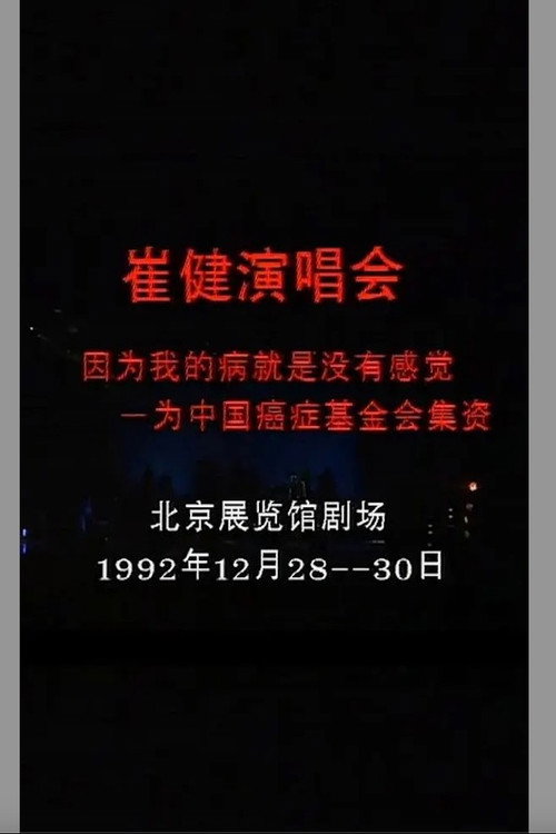崔健 - 1992年北展演唱会 封面