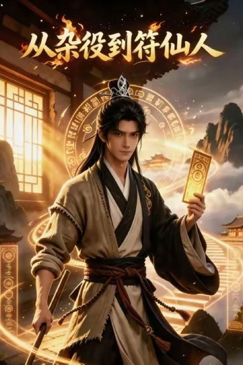 从杂役到符仙人 封面