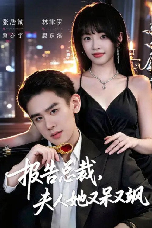报告总裁，夫人她又呆又飒 封面